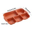 thumbnail image 3 of Kokovifyves Divided Dinner Plates - Microwave & Dishwasher Safe Dinnerware for Restaurants, Family Parties, and Everyday Kitchen Use, 3 of 6
