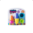 thumbnail image 2 of Fat Brain Toy Suction Kupz - 6 silicone cups, Ages 12 months & up, 2 of 5