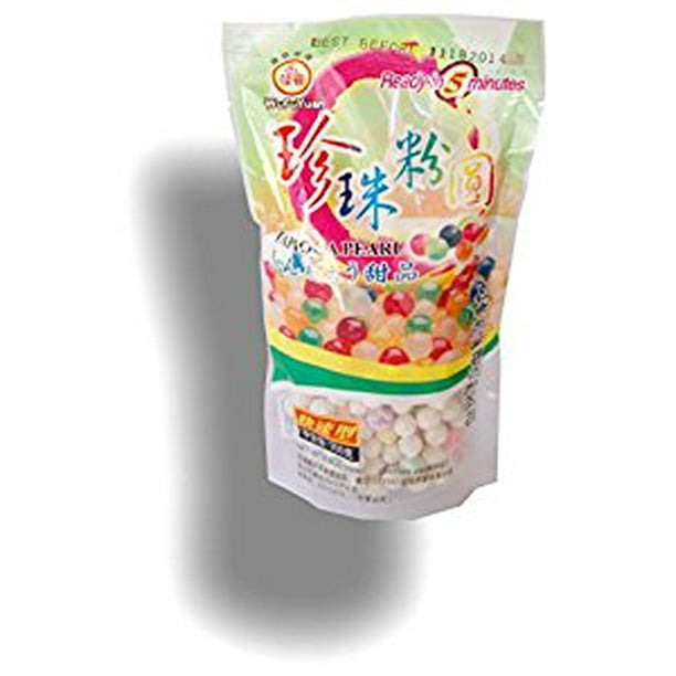 Multi color Tapioca Pearl Gluten Free for Gourmet Boba Bubble Tea 250g