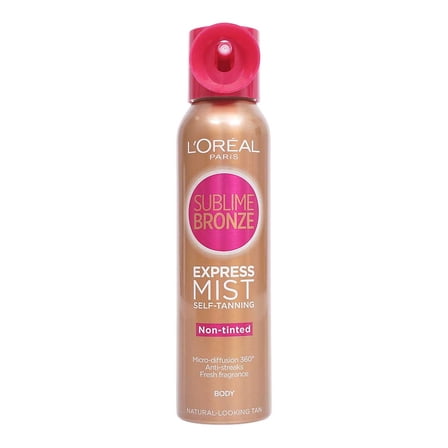 L'Oreal Paris Sublime Bronze Express Mist Sef-Tanning Non-Tinted Spray 5.07 oz