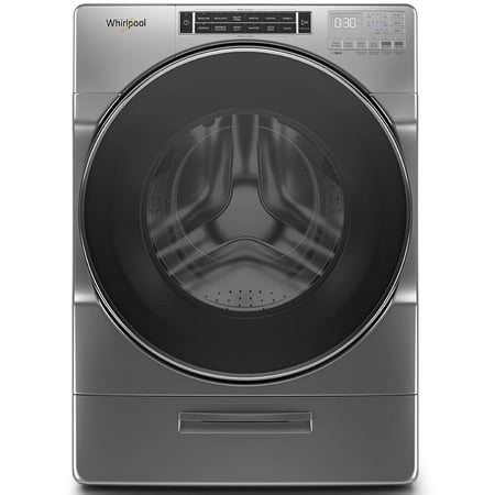 Whirlpool WFW8620HC 5.0 Cu. Ft. Chrome Shadow Front Load Washer with Steam