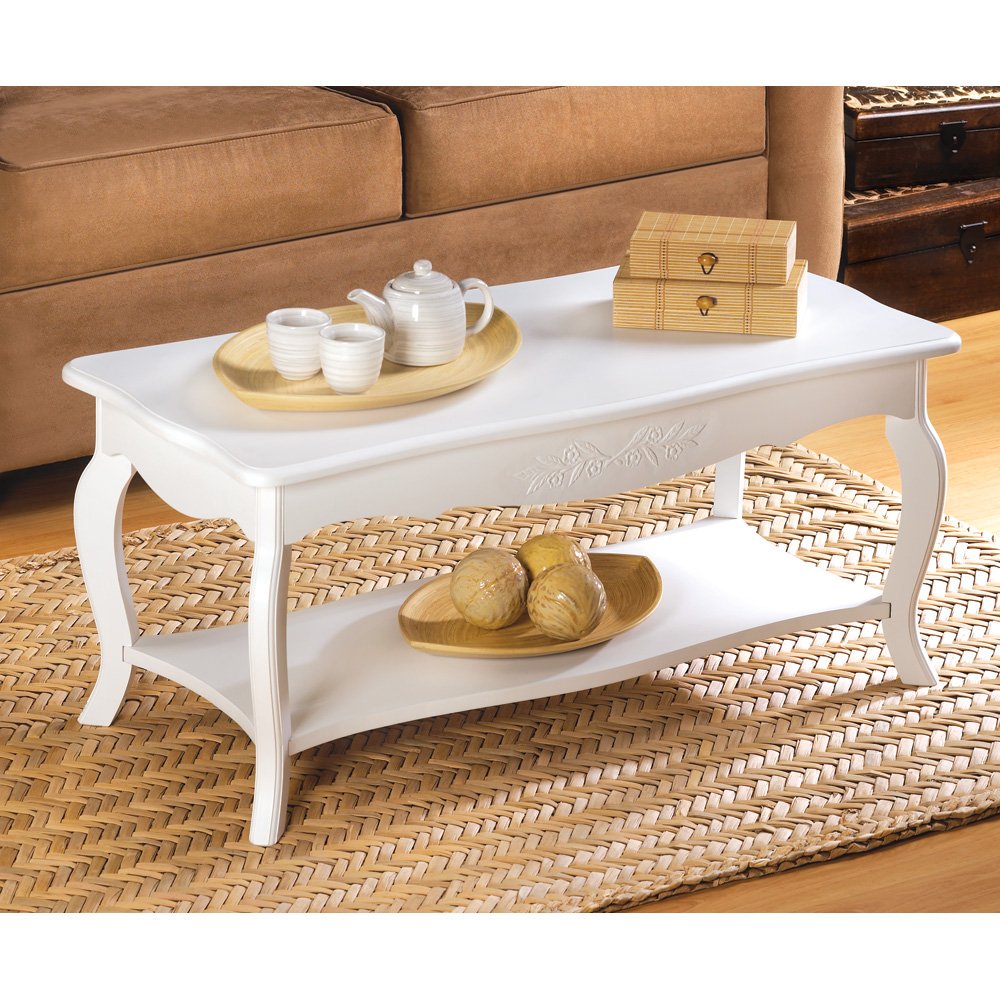 Modern Coffee Table White, Contemporary Coffee Tables Wood Mdf And Pine
