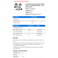 thumbnail image 2 of Front Wheel Hub Assembly and Tie Rod End Kit - Compatible with 2007 - 2012 Nissan Versa 2008 2009 2010 2011, 2 of 2