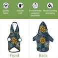 thumbnail image 5 of Bingfone Vintage Compass Dog Clothes Hoodie, Pet Winter Coat,Puppy Sweatshirts for Small Dogs Boy Girl,Suitable for All Breeds-X-Small, 5 of 6