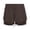 Brown, variant on LINGLANG Women's Athletic Shorts Breathable Running Gym Shorts For Everyday Activities And Outdoor Adventures Double Layer Fitness 5 Inch Shorts