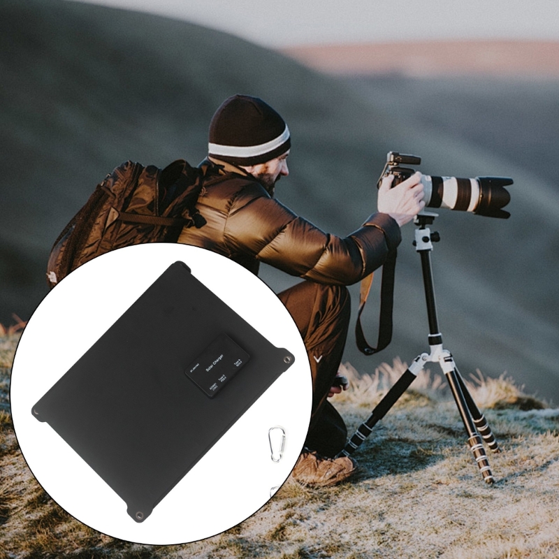Outdoor Camping ETFE 21W Portable Solar Panel Charging Folding Lightweight Solar