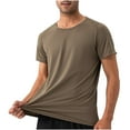 thumbnail image 2 of Nmnitkp Mens T-shirts Comfortable and Breathable Men's Short Sleeve Shirts Moisture Wicking Athletic T Shirts Running Wokout Round Neck Performance Tee Shirts, 2 of 6