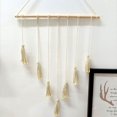 thumbnail image 1 of POINTERTECK Macrame Hanging Photo Display Rack Wall Decor Hanging Bohemian Home Bedroom Decor Picture Frames Collage Board With 10 Clips, 1 of 5
