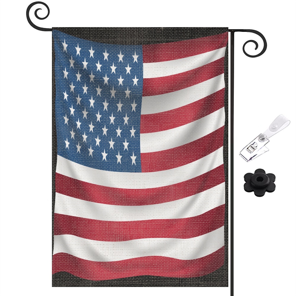 Memorial Day Holiday House Flags for Outdoor Yard Porch,Weather