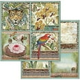 thumbnail image 4 of Stamperia Double-Sided Paper Pad 8"X8" 10/Pkg-Amazonia, 10 Designs/1 Each, 4 of 9