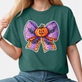 thumbnail image 2 of Godom Halloween T-Shirt for Women Fall Pumpkin Shirts Funny Halloween Tops, 2 of 7