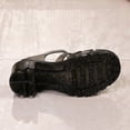 thumbnail image 6 of CAIXIA Sandals For Women Women's Transparent Jelly Slide Sandals Summer Casual Beach Water Shoes Lightweight Flat Bathing Footwear,Black, 6 of 9