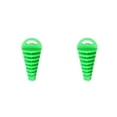thumbnail image 1 of relayinert Motorcycle Exhaust Pipe Plug Wash Plug Pipe Motocross Tailpipe Plug Move Blow-Down PVC green 2Set, 1 of 6