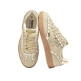 thumbnail image 4 of LUCKY STEP Womens Fashion Sneakers with Bow Detail Comfort Casual Shoes,Beige&Gold, 4 of 6