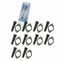 10 pc NGK 58970 Ignition Coil Boots for 146046 175-1053 35-7069 50059 50059-1 671-6295 702478 SPB171 SPP108E Direct Spark Plug Wire