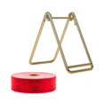 thumbnail image 2 of Colaxi Raffle Ticket Dispenser Lottery Ticket Stand Craftsmanship Raffle Ticket Holder for Large Event Raffle Tickets Shows , Red Simple Holder, 2 of 8