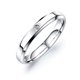 thumbnail image 1 of Anillo de pareja de acero inoxidable con micro diamantes Anillo de pareja de acero de titanio Anillo de diamante simple simple brillante, 1 of 2