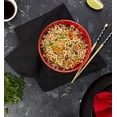 thumbnail image 4 of 34 Oz Japanese Ceramic Ramen Bowl Set, Large Noodle Bowl For Pho, Udon, Microwave Safe, 4 of 6