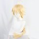 thumbnail image 4 of Anime Cosplay Peluca Pelo largo y rubio con gorro de peluca para Comic Con, Show de cosplay, Halloween, 4 of 5