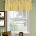 2 Pack Cream Yellow Valance for Window Country Vintage Minimalist Solid — free download