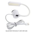 Hims 2pcs Sewing Machine Lights LED Work Lamps Flexible Workbench