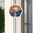 thumbnail image 3 of Tong Curtain Style Acrylic Puzzle Garden Design Window Hanging Home Birthday For, 3 of 5