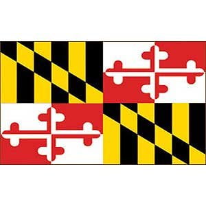 DEYOU State Maryland Flag 3x5 Feet Banner Flag