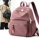 thumbnail image 2 of Mochila impermeable de nailon para mujer, morral escolar juvenil, informal, de viaje, a la moda Fivean  unisex, 2 of 2