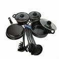 thumbnail image 2 of Bamboohart 13pcs Set Non-stick Pot Soup Pot Saucepan Frying Pan Multi-piece Set Kitchen Cookware, 2 of 7