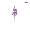 thumbnail image 3 of Toystoory 14 piezas de decoración de flores de árbol de Navidad, adorno de boda DIY, accesorios de diseño multiusos, accesorio de compromiso para el Kits de decoración para fiestas Violeta Toystoory HA068358-08, 3 of 6