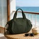 thumbnail image 4 of Bolso Tote de Lona para Mujer con Cierre de Cordón, Correa de Hombro Ajustable, Uso Diario y Viaje Casual, 38 x 23 x 18 cm, 4 of 6