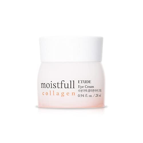 ETUDE Moistfull Collagen Eye Cream 28ml(0.94 fl.oz) (21AD) | Skin Care Facial Moisturizing Night Eye Cream | Hydrating Collagen Eye Cream | Korean Cos