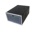 thumbnail image 4 of Zeyigg Clear Plastic Shoe Storage Boxes – Stackable & Foldable Shoe Box Organizer with Heart Design, Transparent Closet Organizer for Sneakers, Boots & Home Textile Storage,Purple, 4 of 4