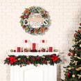 thumbnail image 1 of Corona de Navidad,Corona navideña para decorar entrada,Guirnalda de puerta colgante,guirnalda artificial para decoración del hogar,Guirnalda de flores artificiales para, 1 of 8