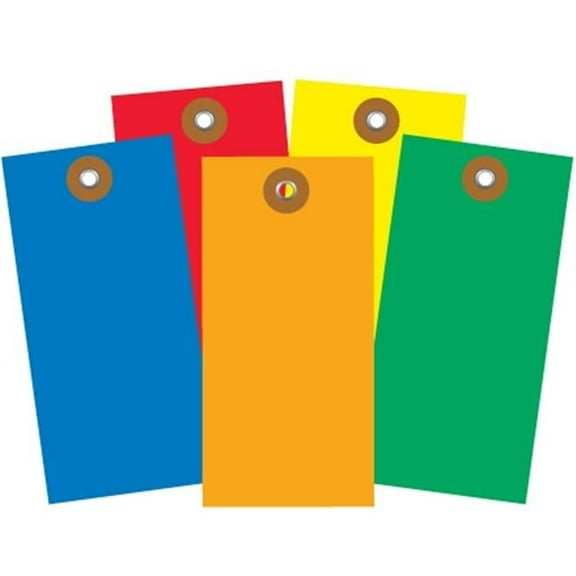 3.25 x 1.625 in. Blue Shipping Tag, 100 Per Case