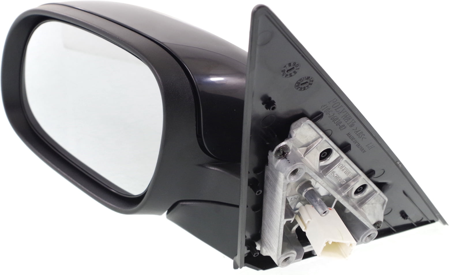Mirror Compatible With 2014-2019 Kia Soul Left Driver Side Heated In-housing Signal Light Paintable Kool-Vue