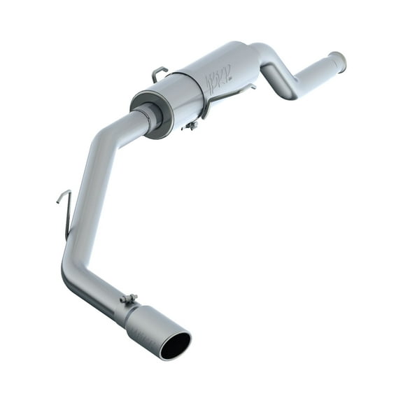 MBRP 00-06 Toyota Tundra All 4.7L Models Resonator Back Single Side Exit Aluminized Exhaust System