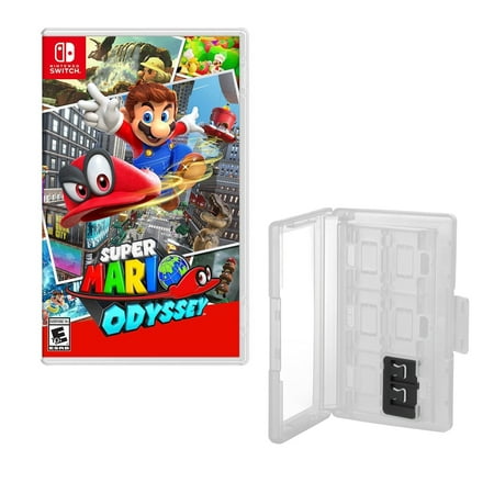Mario Odyssey Game and Game Caddy