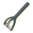 thumbnail image 1 of Juego de peladoras de acero inoxidable - Peladora 3 en 1 para frutas y verduras, cepilla y cortadora - Utensilio de cocina con asa ergonómica - 18,8 cm, 1 of 1