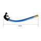 thumbnail image 5 of EeaseMX Gafas de buceo para niños, kit de esnórquel para exteriores, tubo de respiración, aletas de silicona, máscara de buceo (azul), 5 of 7