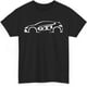 thumbnail image 3 of Pocket Rocket Turbo Golf Rabbit Car Racing GTI R32 AWD Unisex Heavy Cotton Tshirt, 3 of 5