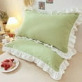 thumbnail image 4 of Princess Pillowcases With Ruffles Multiple Sizes Pillow Cover Comfortable Pillow Case For Adults Kids, 4 of 10