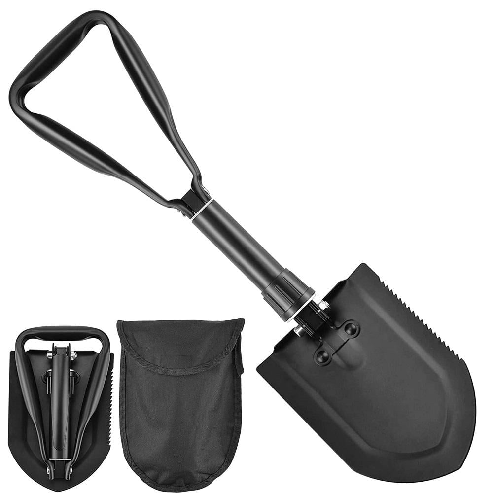 Folding Shovel 58 cm Outdoor Multifunctional Foldable Engineer Shovel
