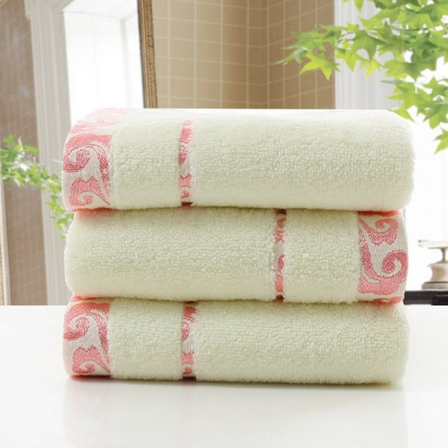 Toalla Facial de Algodón, Absorbente y Seca, Suave y Cómoda, de Secado Rápido, Multiusos para Viajes y Actividades Al Aire Libre, Diseño Ecológico, 75 X 34 Cm.