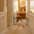 thumbnail image 6 of Portable Mesh Pet Gate – 110x72cm Dog & Cat Safety Gate for Stairs, Doorways, Kitchens, Hallways, Indoor Outdoor Use, 6 of 10