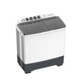 thumbnail image 2 of Lavadora Semiautomática Midea Dos Tinas 15Kg Twin Force Pulsator Blanca Midea MT100W150/W-MX, 2 of 9