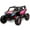 Pink COM-AM, variant on Eastvita 24V 2-Seater UTV Ride-On Car for Kids, 4WD, 4x75W Motors, Leather Seats, Music, Lights