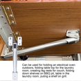 thumbnail image 4 of Folding Shelf Bracket Wall Mounted 120KG Loading Aluminium Alloy RV Table Extension Support for Yacht Trailer, 4 of 5