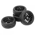 thumbnail image 1 of Racing Tires, Rubber Replacement Tire Widen Design  For Boys For Heavy Load Driving For RC Car Accessories For Kids For Rough Road, 1 of 7