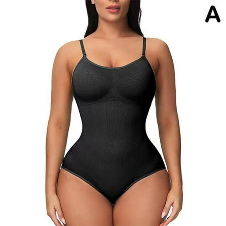 

2022 New Plus Size Seamless Bodysuit Shapewear Women Slimming Tummy N8Z4